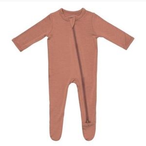 Kyte Baby Zippered Footie in Spice